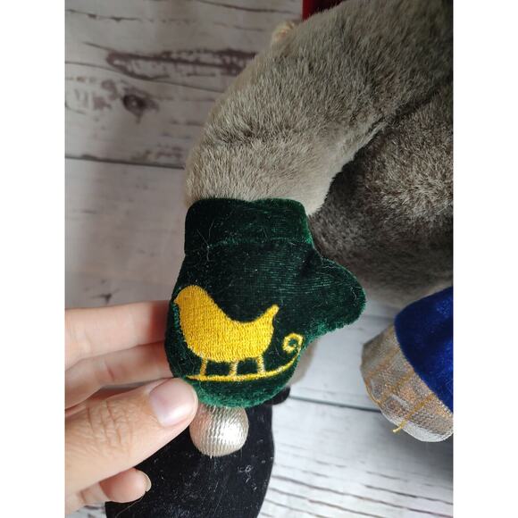 petting zoo 1994 animated plush Christmas mouse Non Working READ - Picture 10 of 16